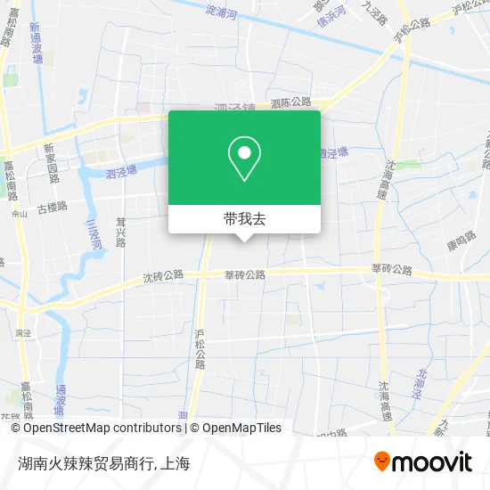 湖南火辣辣贸易商行地图