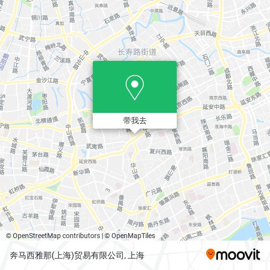 奔马西雅那(上海)贸易有限公司地图