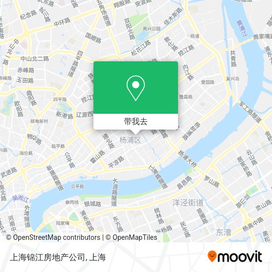 上海锦江房地产公司地图
