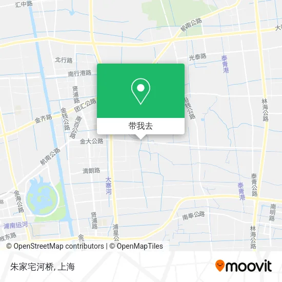 朱家宅河桥地图