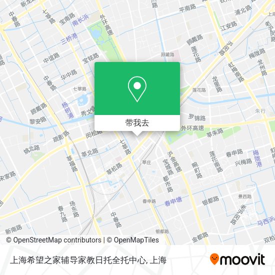 上海希望之家辅导家教日托全托中心地图