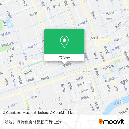 波波川调特色食材配松商行地图