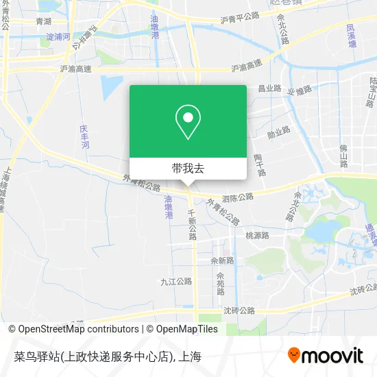 菜鸟驿站(上政快递服务中心店)地图