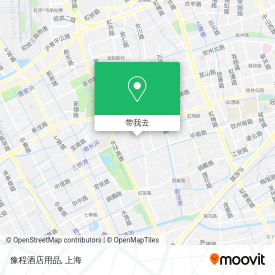 豫程酒店用品地图