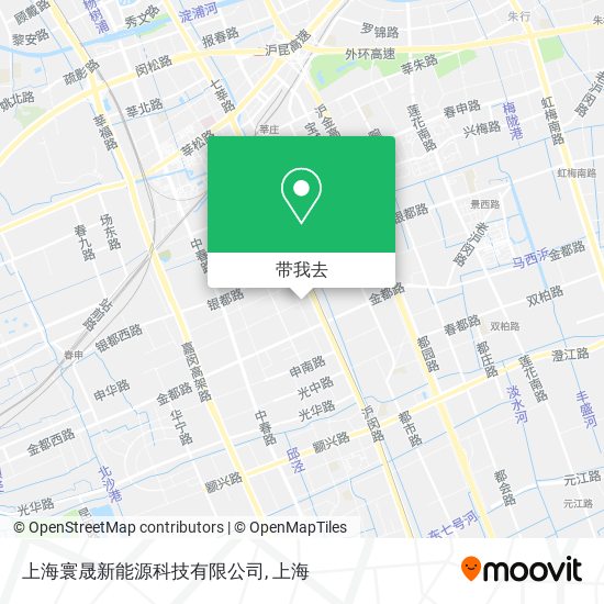 上海寰晟新能源科技有限公司地图