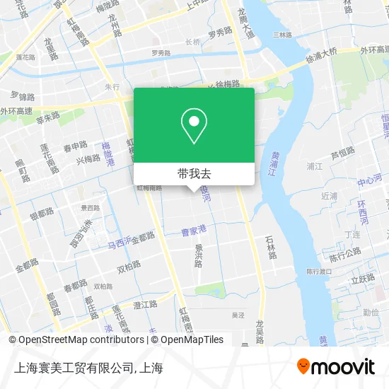 上海寰美工贸有限公司地图