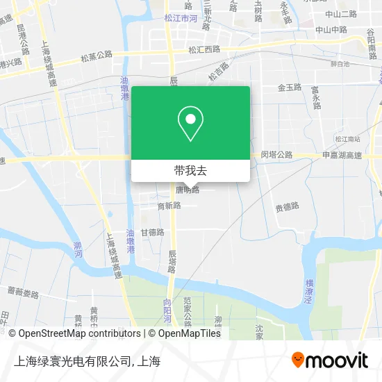 上海绿寰光电有限公司地图
