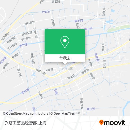 兴塔工艺品经营部地图