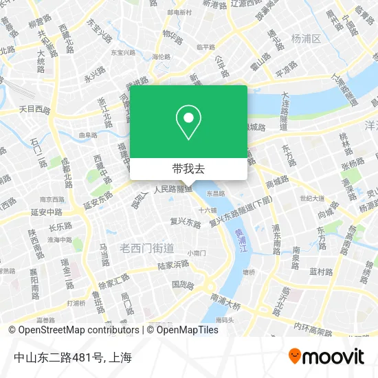 中山东二路481号地图