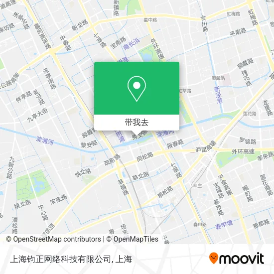 上海钧正网络科技有限公司地图