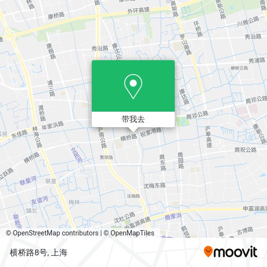 横桥路8号地图