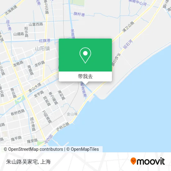 朱山路吴家宅地图