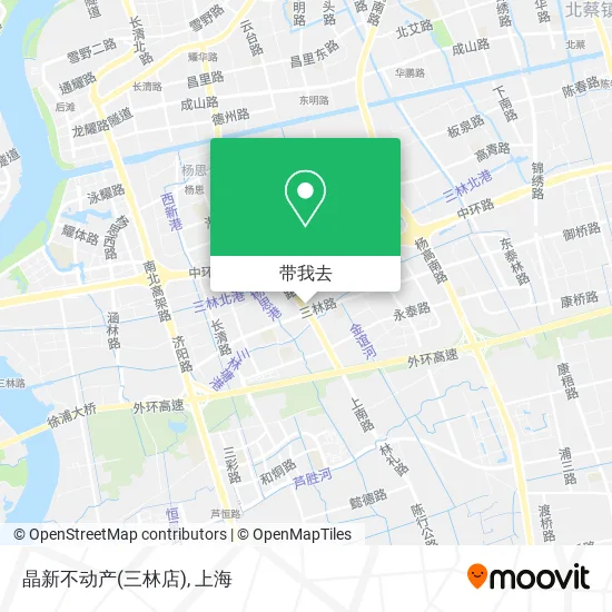 晶新不动产(三林店)地图