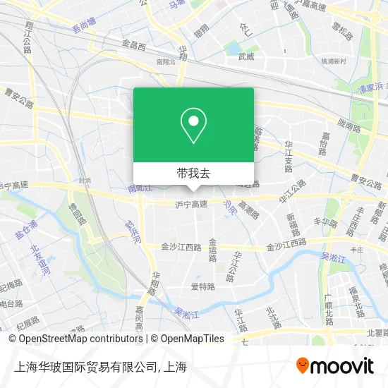 上海华玻国际贸易有限公司地图