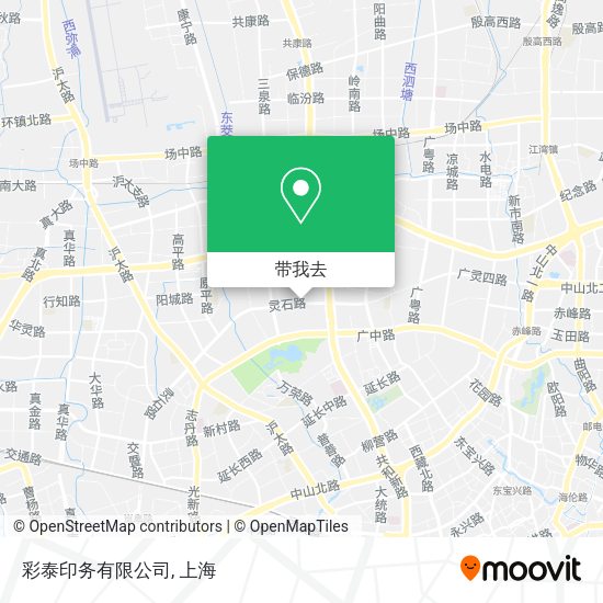 彩泰印务有限公司地图