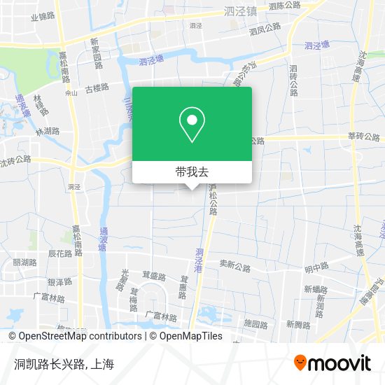 洞凯路长兴路地图