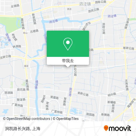 洞凯路长兴路地图