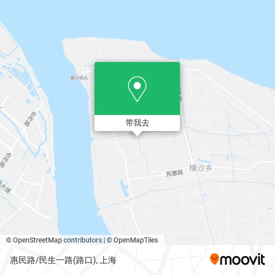 惠民路/民生一路(路口)地图