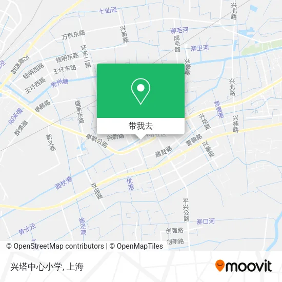兴塔中心小学地图