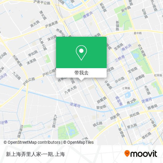 新上海弄里人家-一期地图