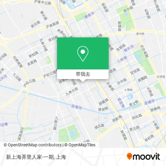 新上海弄里人家-一期地图