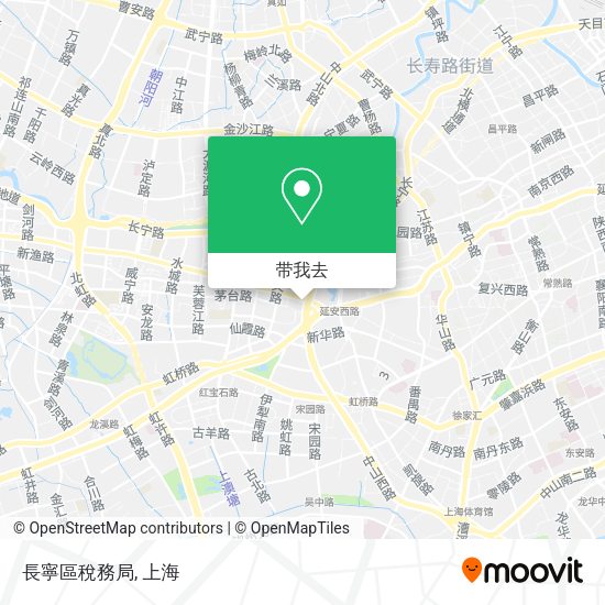 長寧區稅務局地图