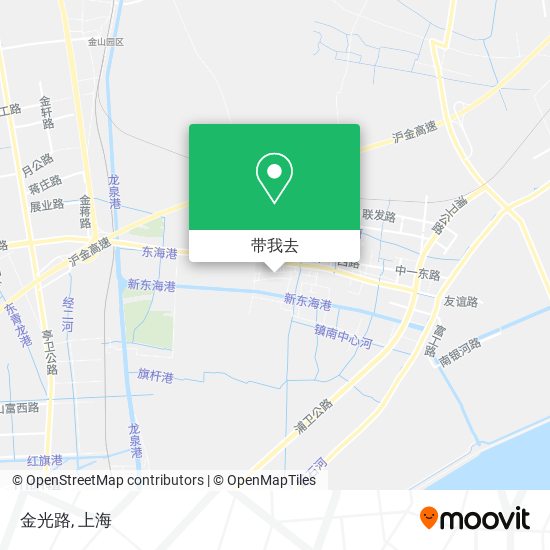 金光路地图
