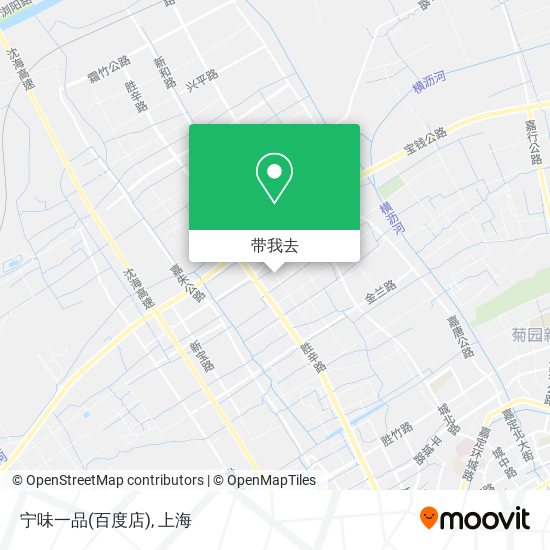 宁味一品(百度店)地图