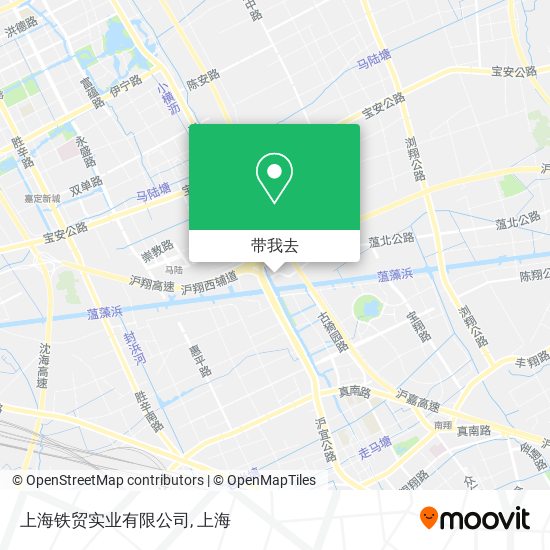 上海铁贸实业有限公司地图