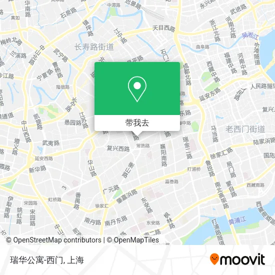瑞华公寓-西门地图