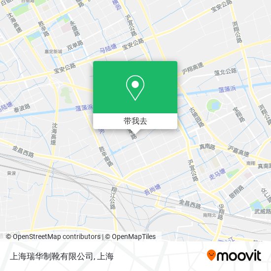 上海瑞华制靴有限公司地图