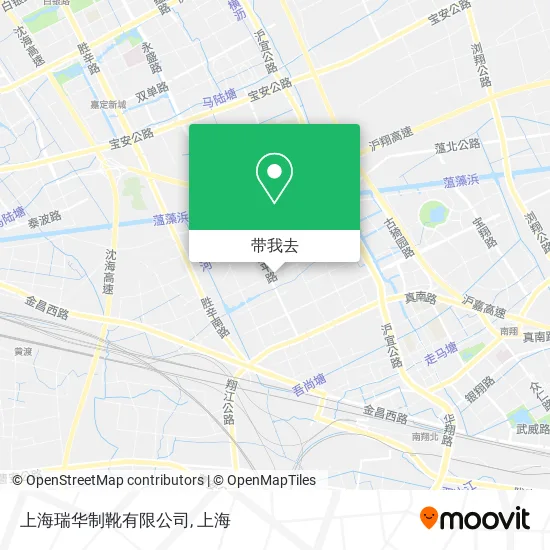 上海瑞华制靴有限公司地图