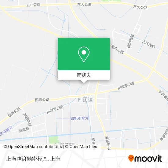 上海腾湃精密模具地图