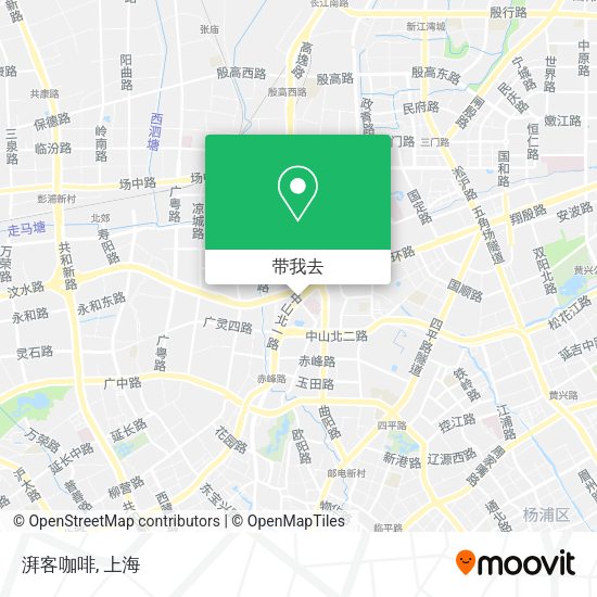 湃客咖啡地图