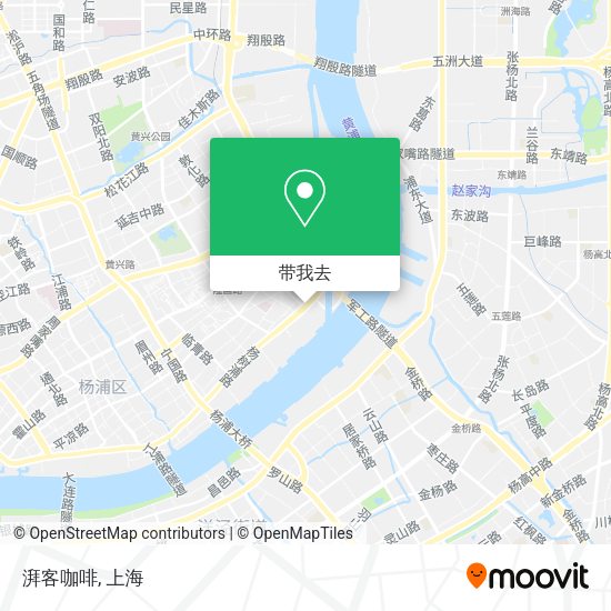 湃客咖啡地图