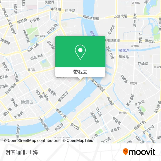 湃客咖啡地图