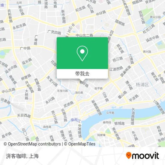 湃客咖啡地图