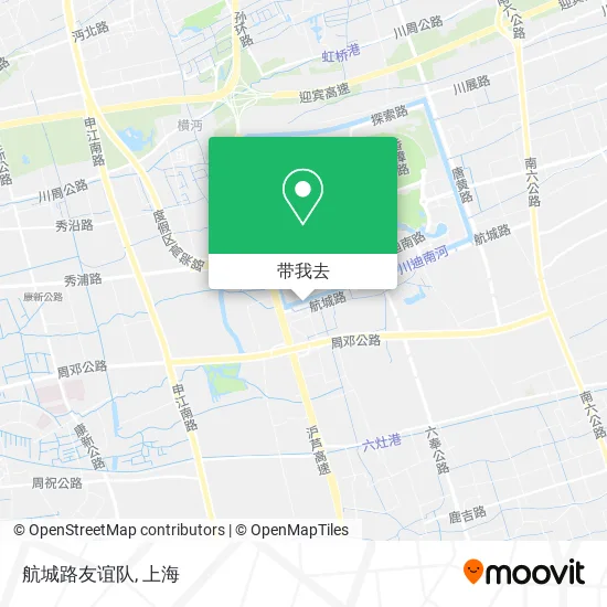 航城路友谊队地图
