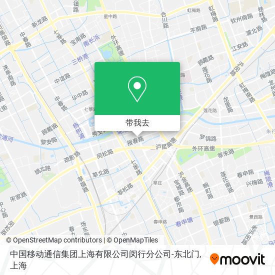 中国移动通信集团上海有限公司闵行分公司-东北门地图