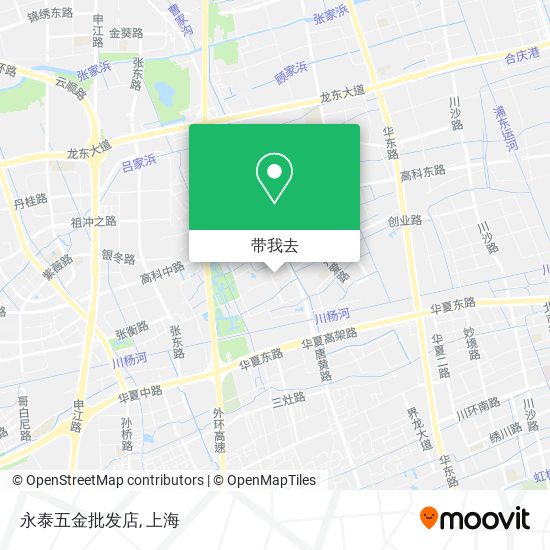 永泰五金批发店地图