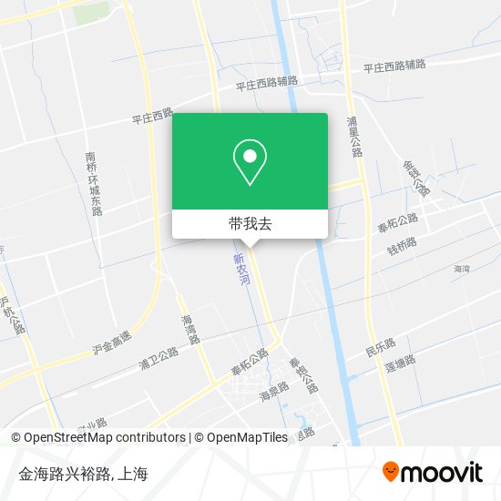 金海路兴裕路地图