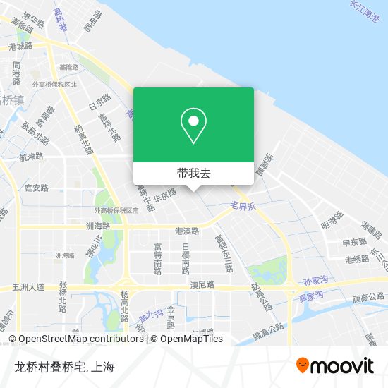 龙桥村叠桥宅地图