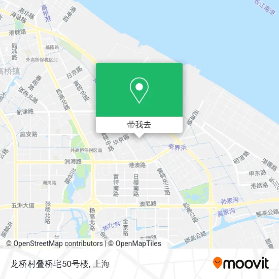 龙桥村叠桥宅50号楼地图