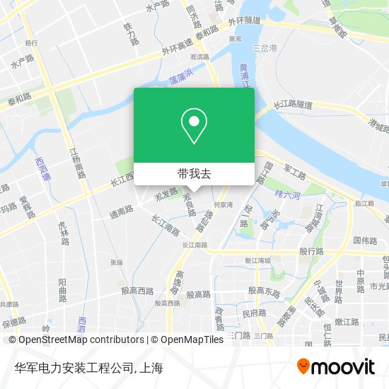 华军电力安装工程公司地图