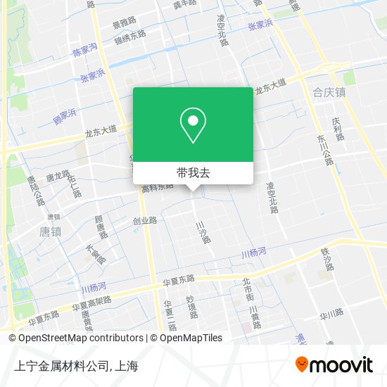 上宁金属材料公司地图