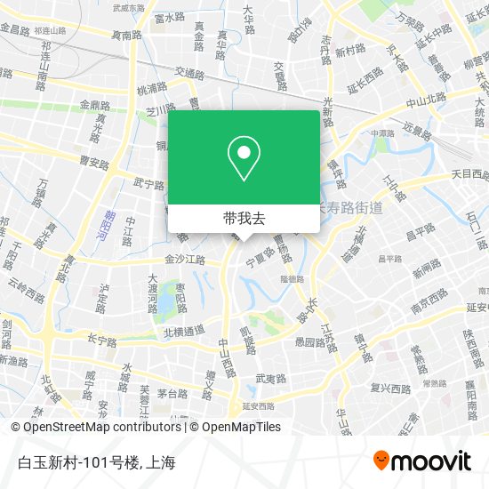 白玉新村-101号楼地图