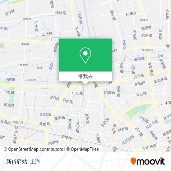 新侨驿站地图