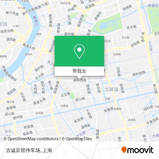 吉诚宾馆停车场地图