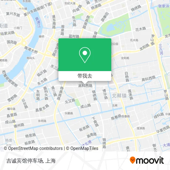 吉诚宾馆停车场地图