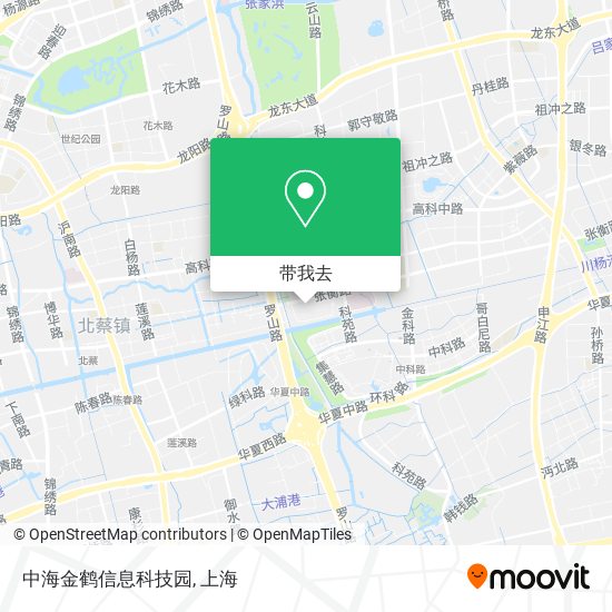 中海金鹤信息科技园地图